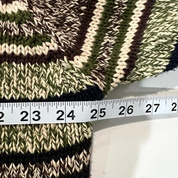 VTG J.Crew Oarsman Striped Cotton Sweater Men’s XL TALL 90s Y2K 
Retro FLAW - Picture 7 of 11